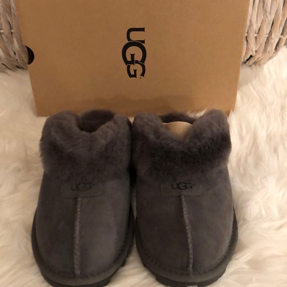 grey ugg coquette slippers